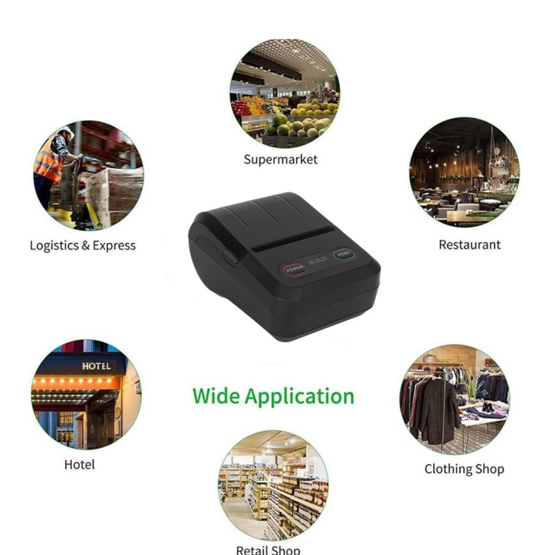 Mitkä ovat 58 mm:n lämpötulostimien käyttöalueet?